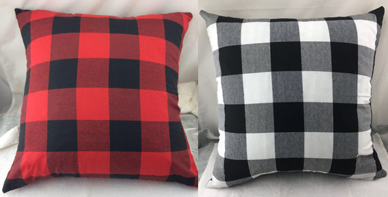 Buffalo Plaid Pillow Covers - Blanks Outlet
